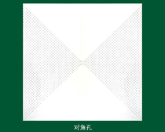 工程板--对角孔